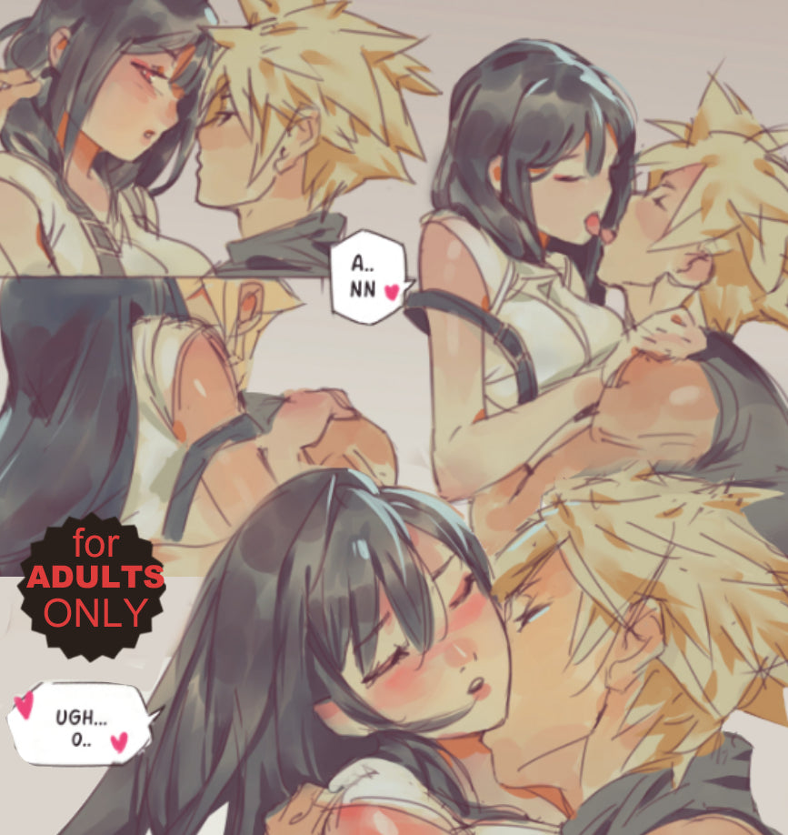 Cloud And Tifa 4pg NSFW 2019