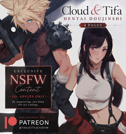 Cloud And Tifa 4pg NSFW 2019